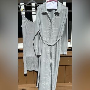 ⭐️ Soft Surroundings Summer Dress w/Slip!